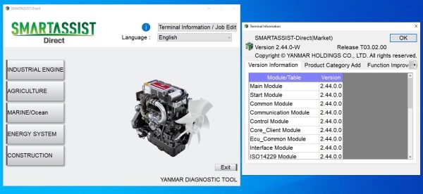 YANMAR SMART ASSIST V2.44 06.2024 Remote Installation 00