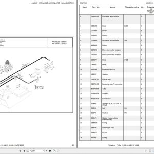 012 Manitou Forklift MC 18 2 to MSI 35 Parts Manual 647923 1