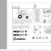 071 Manitou Forklift MSI 40T 50T Turbo Evolution S2 E3 Parts Manual 647394
