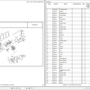 072 Manitou Forklift Mt 1135 100D St5 S1 Mt 1335 100D St5 S1 Parts Manual 647761 1