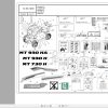 074 Manitou Forklift MT 730 H 75K ST5 S1 Parts Manual 52730403