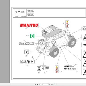 081 Manitou Mht 790 145Y St5 S1 Mht X 790 145Y St3A S1 Parts Manual 649325