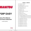 084 Manitou Pallet Truck EP20P EASY Parts Manual 52776244