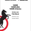085 Manitou Skid Steer Loader 1650R Parts Manual 50940345E