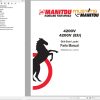 088 Manitou Skid Steer Loader 4200V Parts Manual 50950234C