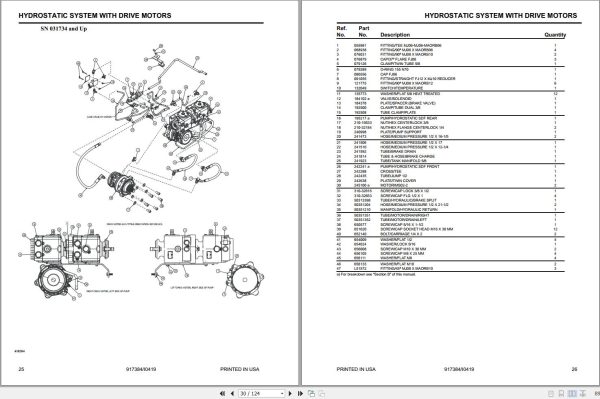 089 Manitou Skid Steer Loader 850R 2012 EU Parts Manual 917384 1