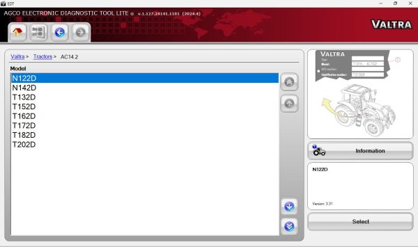 AGCO EDT V1.127.24141.1181 2024.4 09.2024 Diagnostic Solution 4