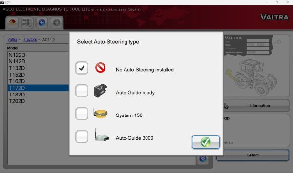 AGCO EDT V1.127.24141.1181 2024.4 09.2024 Diagnostic Solution 6