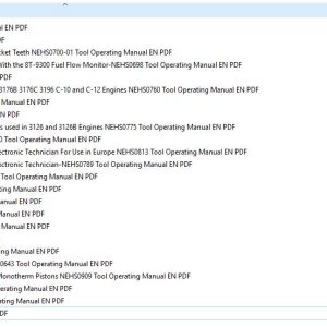 CAT Using the 1U 6602 to 317 9760 Tool Operating Manual 1