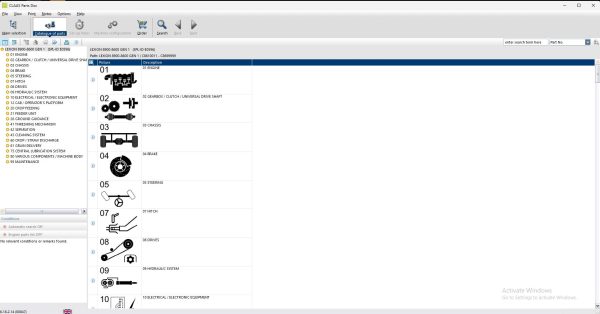 Claas Parts Doc 2.2 09.2024 Updated 847 EPC Spare Parts Catalog 2