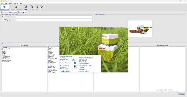 Claas Parts Doc 2.2 09.2024 Updated 847 EPC Spare Parts Catalog 8