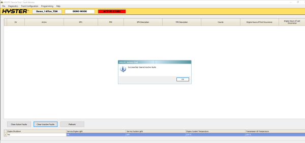 Diagnostic – Hyster PCST V5.4 Service Tool 08.2024 2