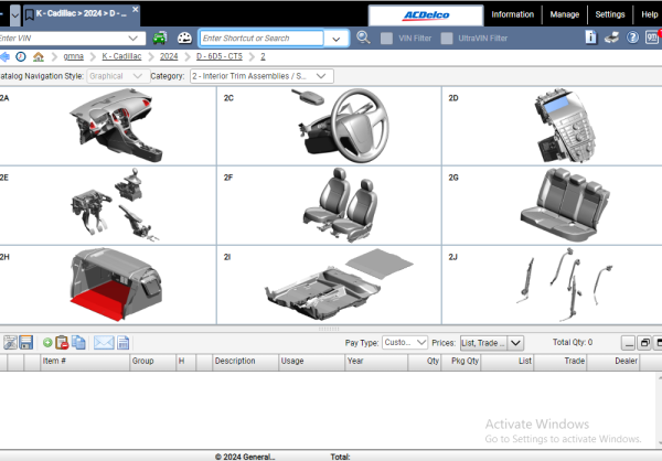 General Motors GMNA EPC 07.2024 Spare Parts Catalogue 4