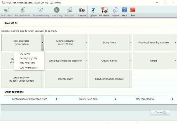 Hitachi MPDr v3.33 05.2024 Diagnostic Tool 2