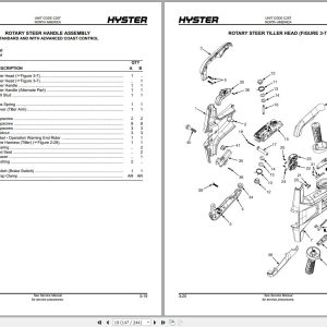 Hyster Forklift PDF 2024 Parts Manual Collection 4