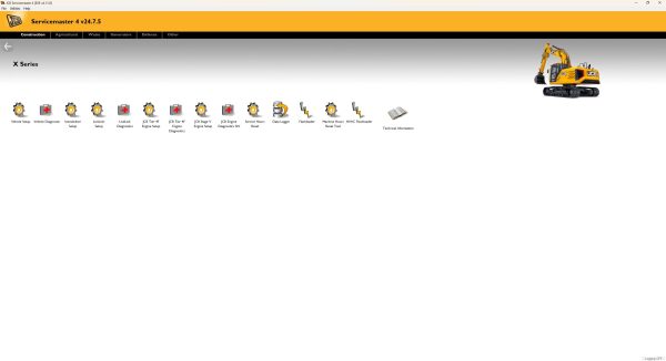 JCB ServiceMaster4 08.2024 V24.7.5 Diagnostic Solution 1