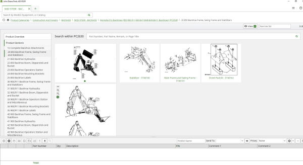 John Deere Parts ADVISOR 08.2024 Spare Parts List Offline