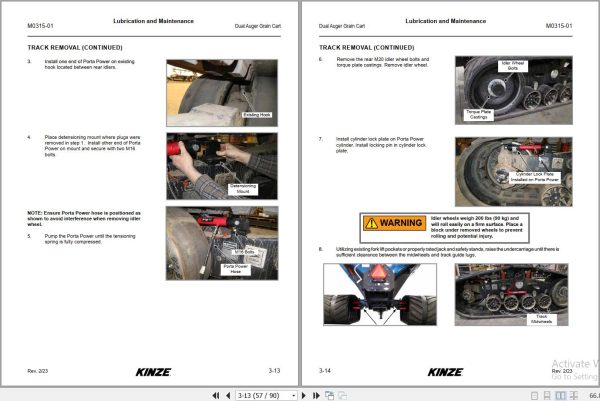 Kinze Agriculture 2024 Operators Parts Manual and Diagram 2ef87377bd56d181a