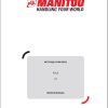 Manitou AXLE 111 Service Manual