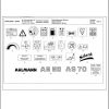Manitou Articulated Loader AS70 AS90 Parts Manual 582481 1