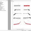 Manitou Backhoe Loader MBL X 920 Parts Catalog 1