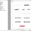 Manitou Backhoe Loader TLB818S Perkins Tier III Parts Catalog 53110095A 1