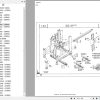 Manitou Concrete Mixer BH 340 MOT 4 CV TRIPHASE M100LA Parts Catalog 647899