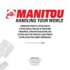 Manitou Concrete Mixer BSI 340 S Parts Catalog 647206