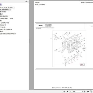 Manitou MRT 2145 to MRT 2545 EASY 75P 360 ST4 S1 Parts Catalog 649125