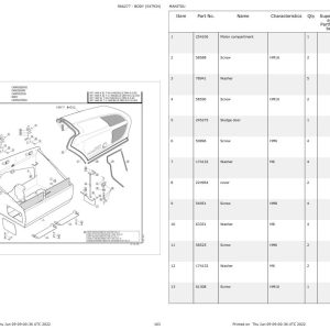 Manitou MT 1435 H SL TURBO ULTRA ORH RC S2 E2 Parts Catalog 547934 1