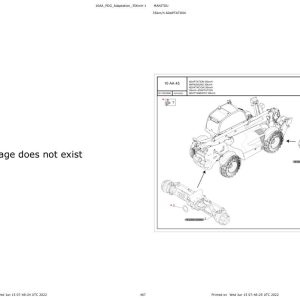 Manitou MT 1440 A 100D ST5 S1 MT 1840 A 100D ST5 S1 Parts Catalog 647784