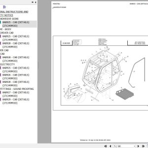 Manitou MT X 1235 ST S3 E3 to MT X 1740 SLT S3 E3 Parts Catalog 271349MOD