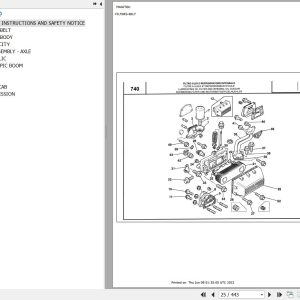 Manitou MVT 675 TURBO COMFORT LINE MOT 1004 4T Parts Catalog 547471