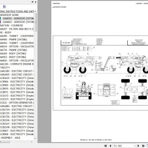 Manitou Platform 200 ATJ X RC ST3A S1 Parts Catalog 547386
