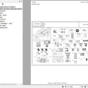 Manitou Platform 220 TJ ST5 S1 Parts Catalog 647844