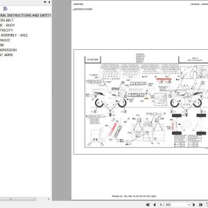 Manitou Platform 280 TJ Parts Catalog 647382