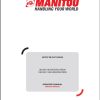 Manitou Platform 80VJR to 100VJR EVOLUTION Operators Manual 547397