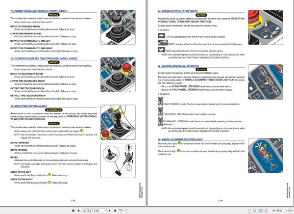 Manitou Platform ATJ 60 RC T4 S1 Operators Manual 647749 US 1