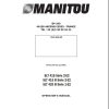 Manitou SLT415 Series 2 E2 to SLT420B Series 1 E2 Operator Manual 547911 EN