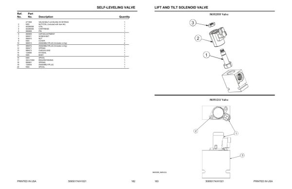 Manitou Skid Steer Loader 2200R Parts Manual 50950174H 1
