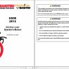 Manitou Skid Steer Loader 850R 2012 Operators Manual 917397H