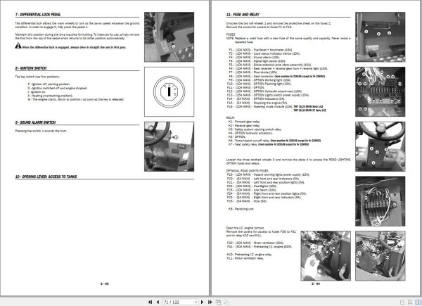 Manitou TMT25.25 To TMT25.20 SR4WXT Series 1 E2 Operator Manual 547888 EN 1