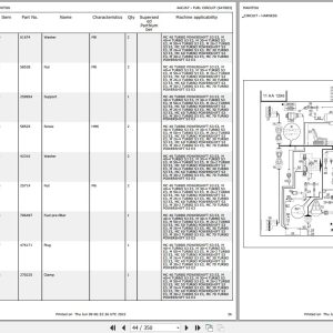 Manitou Telehandler MC 70 TURBO POWERSHIFT S3 E3 Parts Catalog 647003