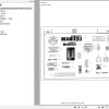 Manitou Telehandler MHT 7140 TURBO SERIE M MOT MERCEDES Parts Catalog 648179