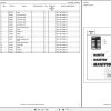 Manitou Telehandler MHT 780 TURBO E3 Parts Catalog 648563