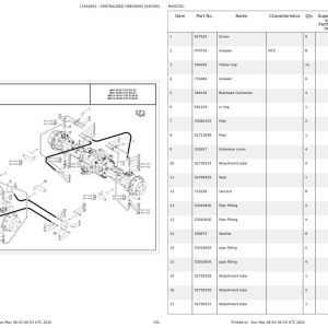 Manitou Telehandler MHT X 10135 175Y ST3A S1 Parts Catalog 649305 1