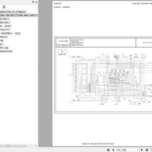 Manitou Telehandler MI 18 D Parts Catalog 647377