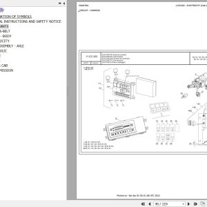 Manitou Telehandler MI 20 D Parts Catalog 647377