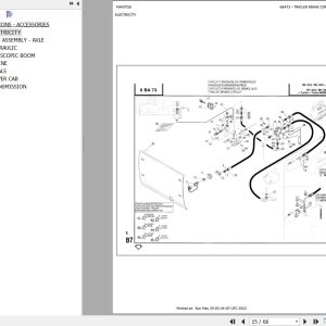 Manitou Telehandler ML 632 ML 635 TURBO S2 Parts Catalog 547762