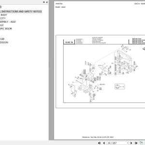 Manitou Telehandler MLB 625 TURBO S1 E2 Parts Catalog 547878